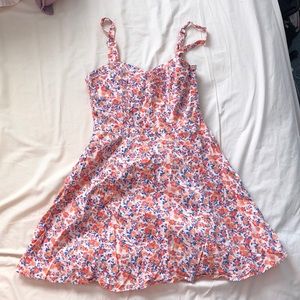 Zip-up Floral H&M Sundress